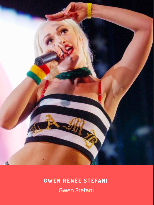 Gwen Stefani — Foundation visual archive