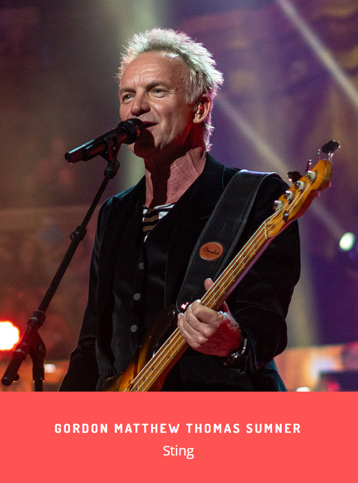 Sting — Foundation visual archive