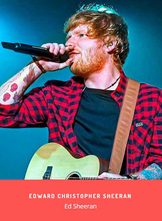 Ed Sheeran — Foundation visual archive